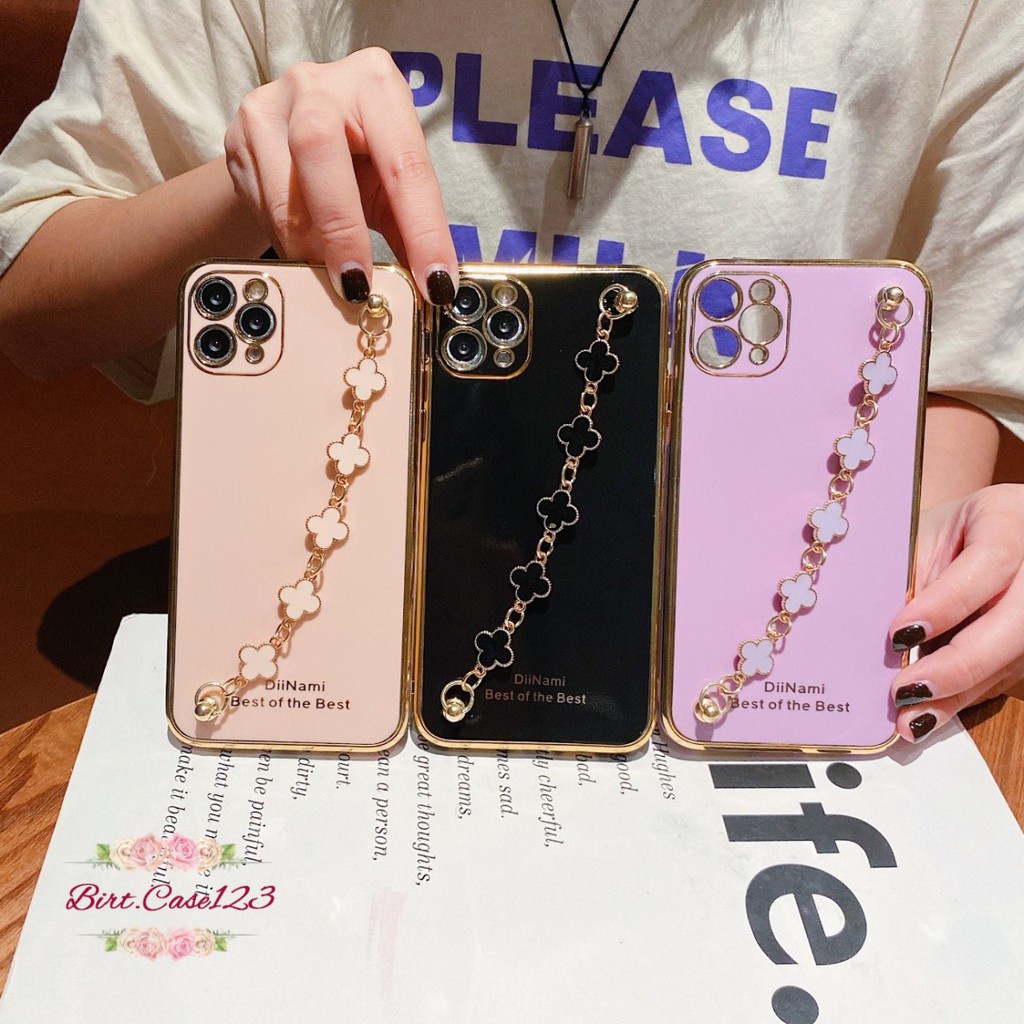 Y011 SOFTCASE SHINE PLATING CASE RANTAI DIINAMI XIAOMI REDMI NOTE 10 PRO POCOPHONE F3 X3 PRO BC6302