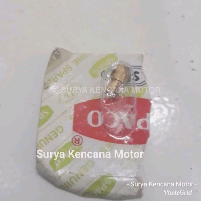 Spuyer bensin ujung main jet Vespa 2tak Super Sprint Bajaj Bagol VBB Tahun Tua Ndog PX Excel Spartan