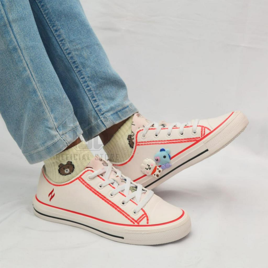 NEW PRODUCT Sepatu Ringan Wanita Sepatu Wanita Hazana Terbaru Sneakers Hazana Sepatu Wanita Kekinian Low Sneaker Wanita Sepatu Cewek Murah Sepatu Hazana Low