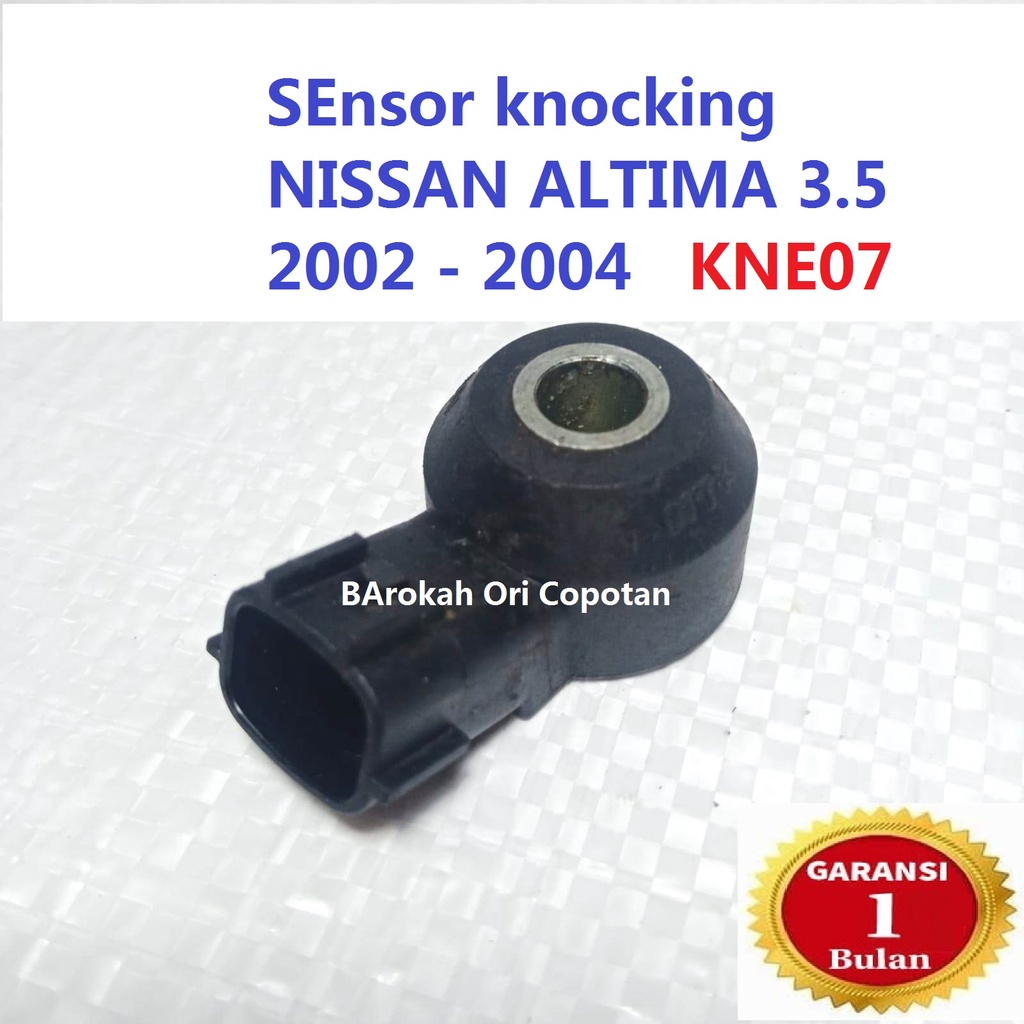 Sensor Knock Knocking Block Nissan Primera ALTIMA KNE07 NTK Japan ASli Original Copotan ori