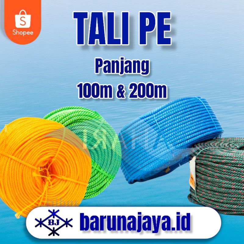 Tali Tambang - Tali Tampar - Tali PE 4MM