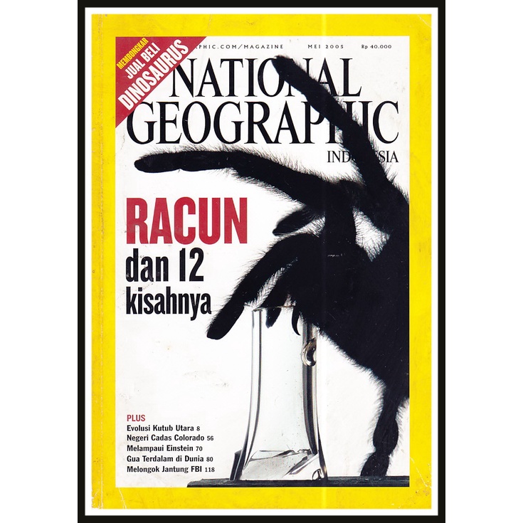 MAJALAH NATIONAL GEOGRAPHIC INDONESIA-05/2005 - RACUN DAN 12 KISAHNYA