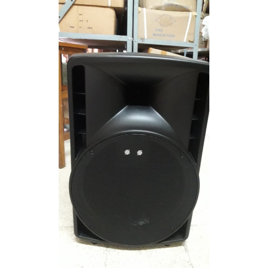 (JUAL 2 BUAH) BOX SPEAKER 15 INCH PLASTIK MONITOR 15 - 27 / 15-27