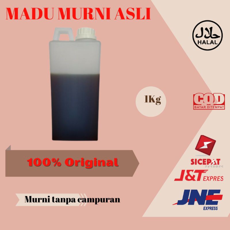 

MADU ASLI MADU MURNI MADU HUTAN ASLI ISI 1 KG / NO LABEL