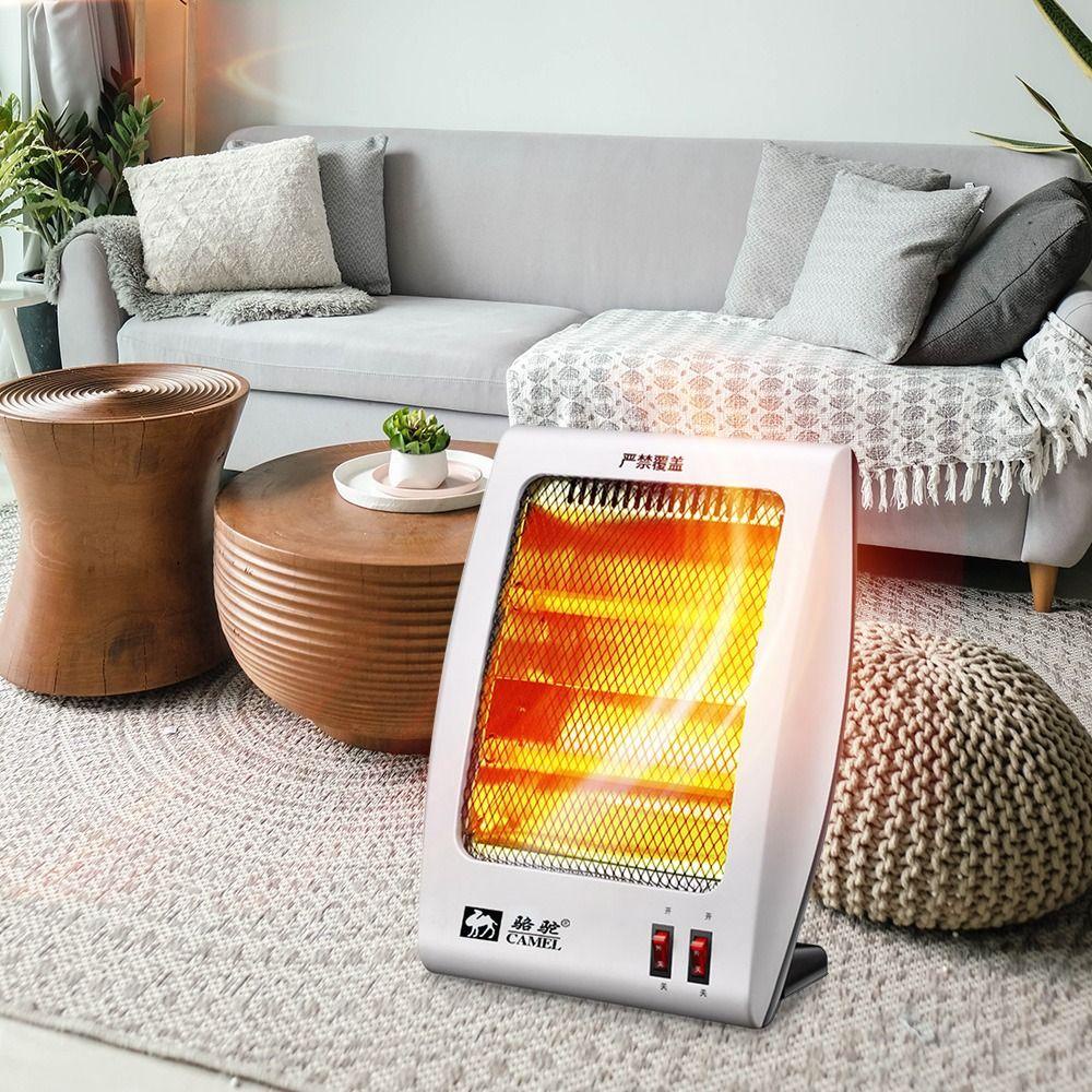 Preva 600W Mini Heater Portable Low Noise Pemanasan Cepat Rumah Tangga Pemanas Udara Blower Udara Panas