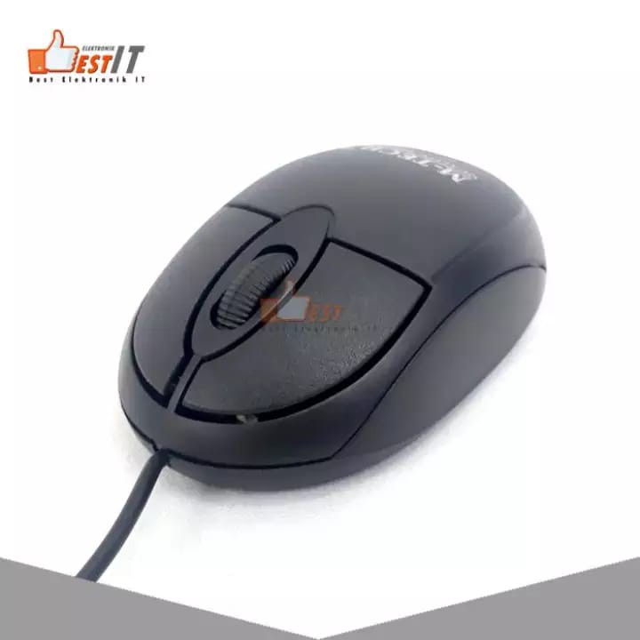 Mouse USB Kabel Standar Hitam M-Tech