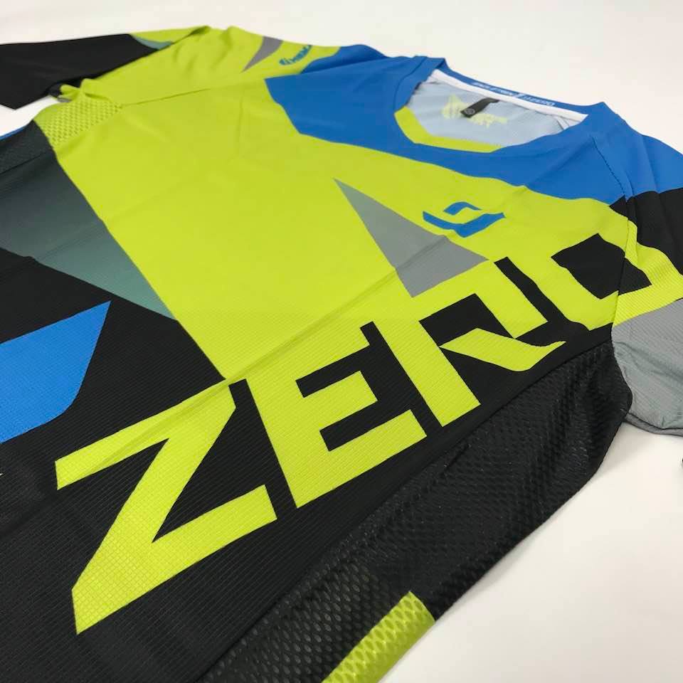 Jersey Sepeda Singletrek1 ONE Zero Bahan Cooltech JOLS Fluor shorts