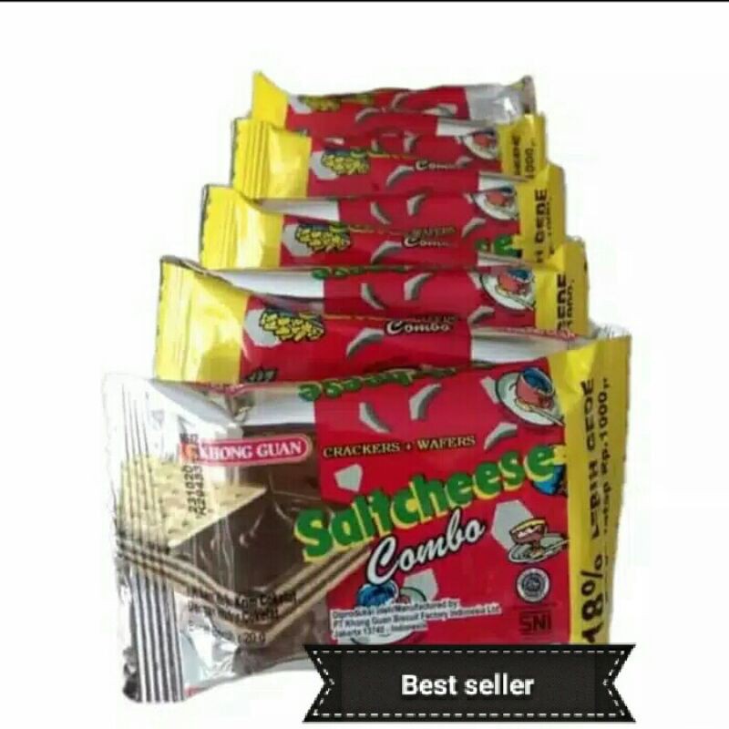 

SALTCHESSE COMBO KHONG GUAN WAFER COKLAT 17 GR PER 1 PCS