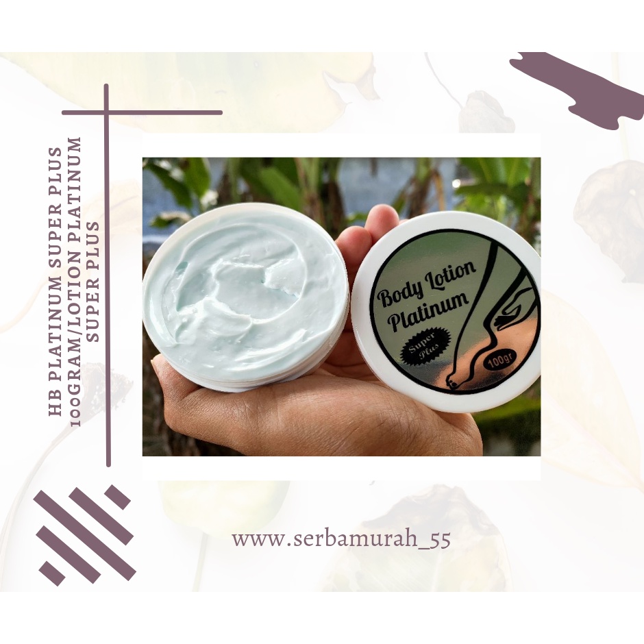 HB PLATINUM SUPER PLUS 100gr/LOTION PLATINUM SUPERPLUS 100gr