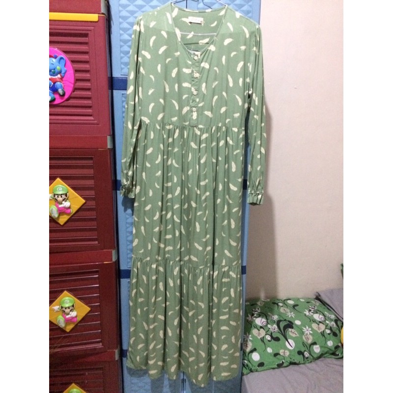 PRELOVED QUILL SAGE NIGHTGOWN SIZE S BY DITSY OFFICIAL | PRELOVED DITSY OFFICIAL | PRELOVED DITSY