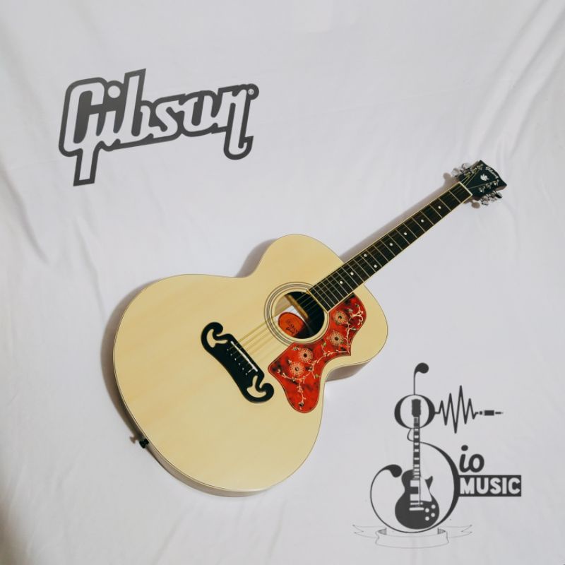 gitar akustik elektrik gibson type j200 Highquality top
