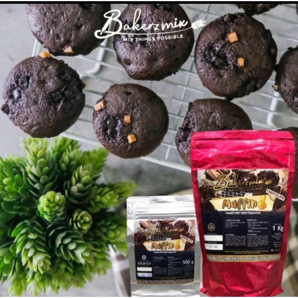 

Tepung Premix Bakerzmix Muffin Chocolate
