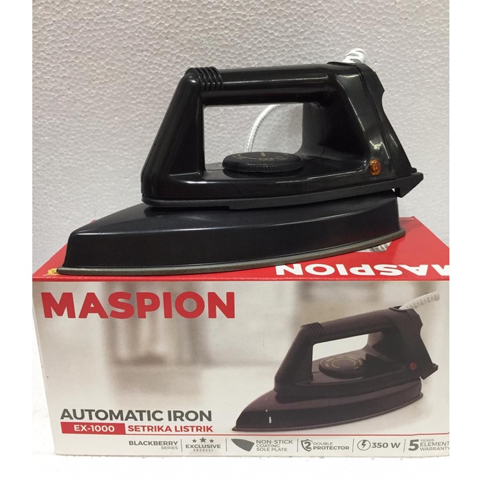 Maspion Automatic Iron Setrika Ex 1000 Shopee Indonesia