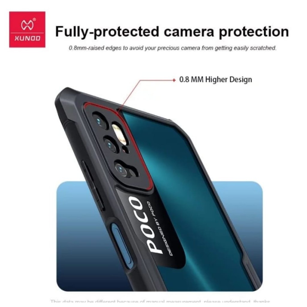 ORI Case Armor Xiaomi Poco X3 / Poco X3 Pro NFC / Poco M3 Pro Shockproof Protect Camera