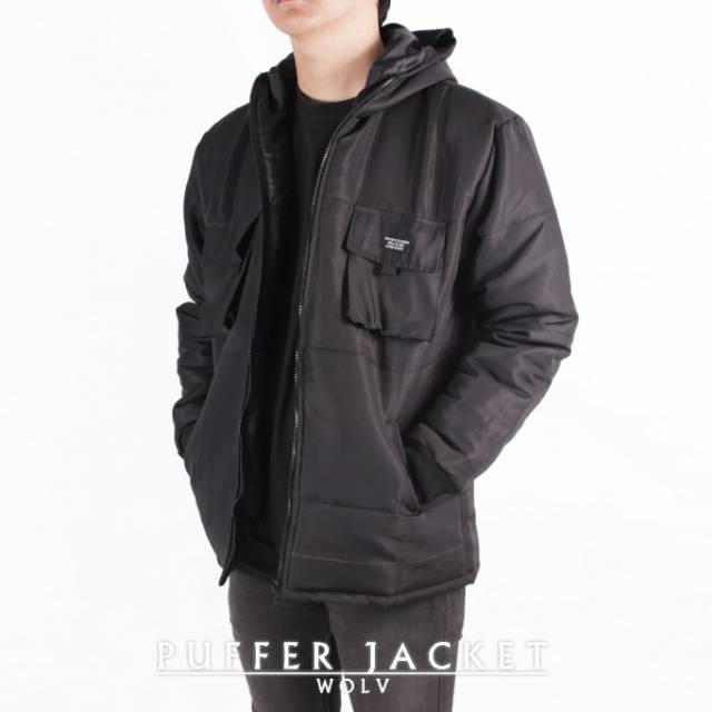 jaket puffer wolv