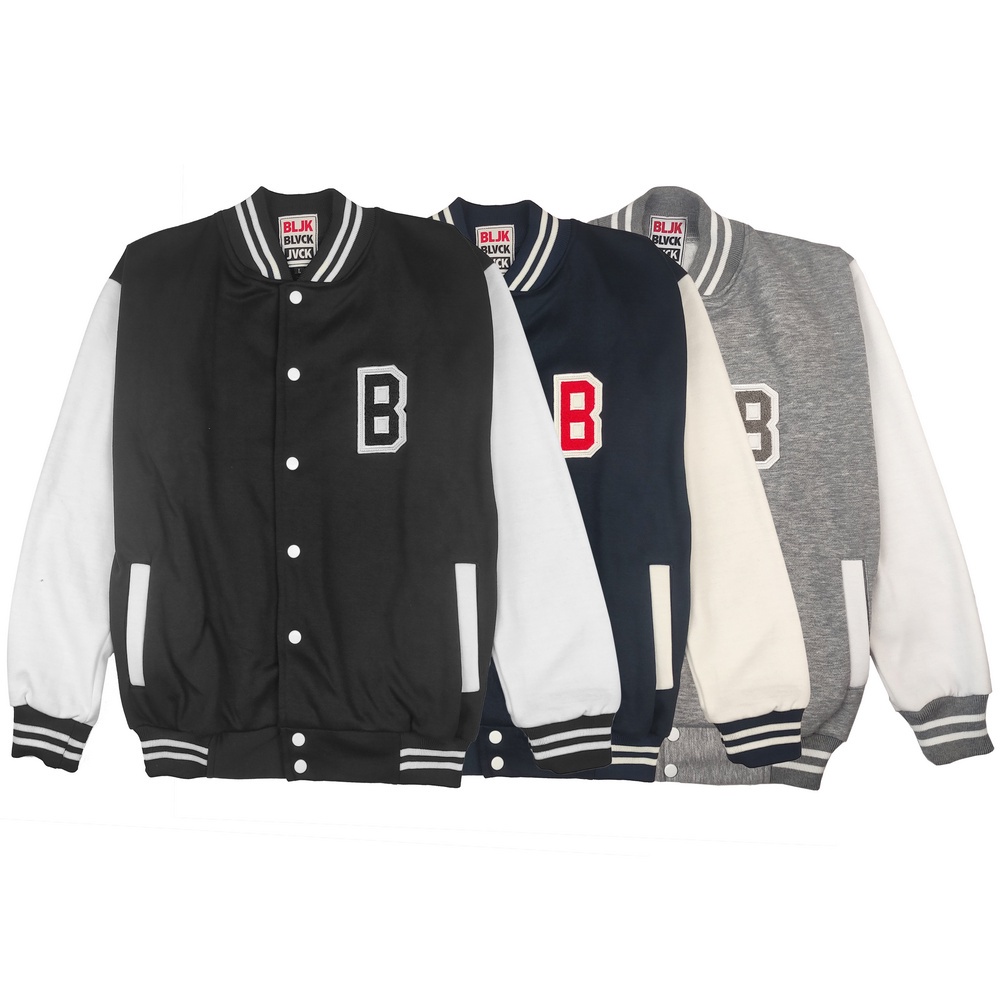 Blackjack Jaket Varsity Bpatch