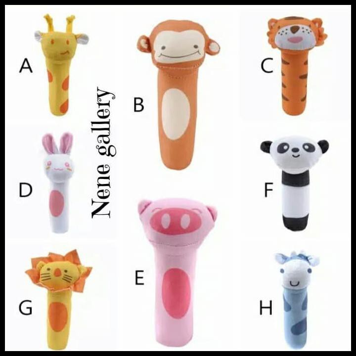 Rattle Bayi Rattle Stick Bayi Mainan Boneka Bunyi