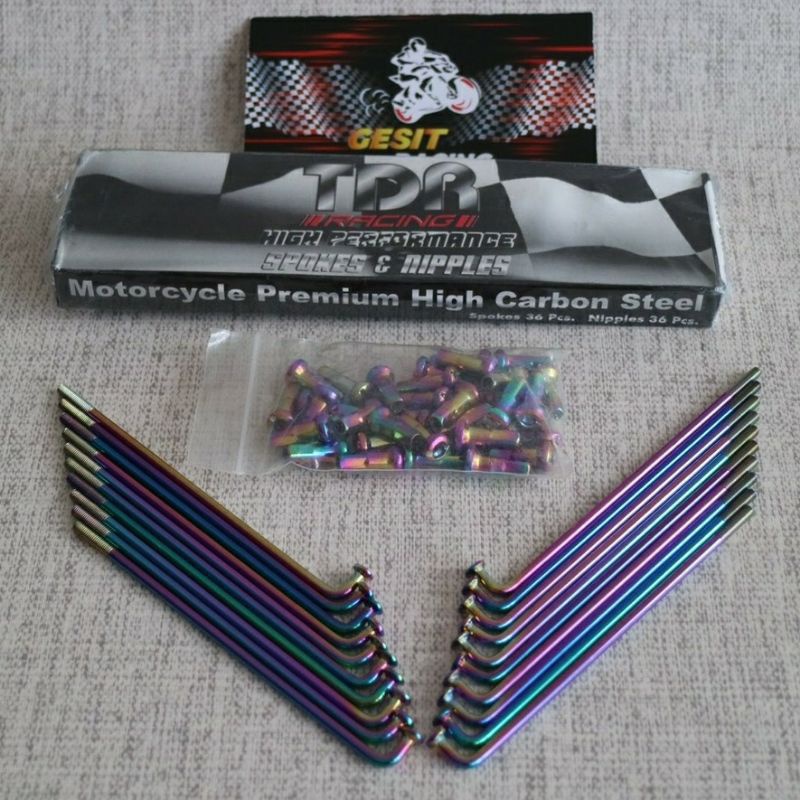 Ruji Jari jari TDR rainbow pelangi original 157