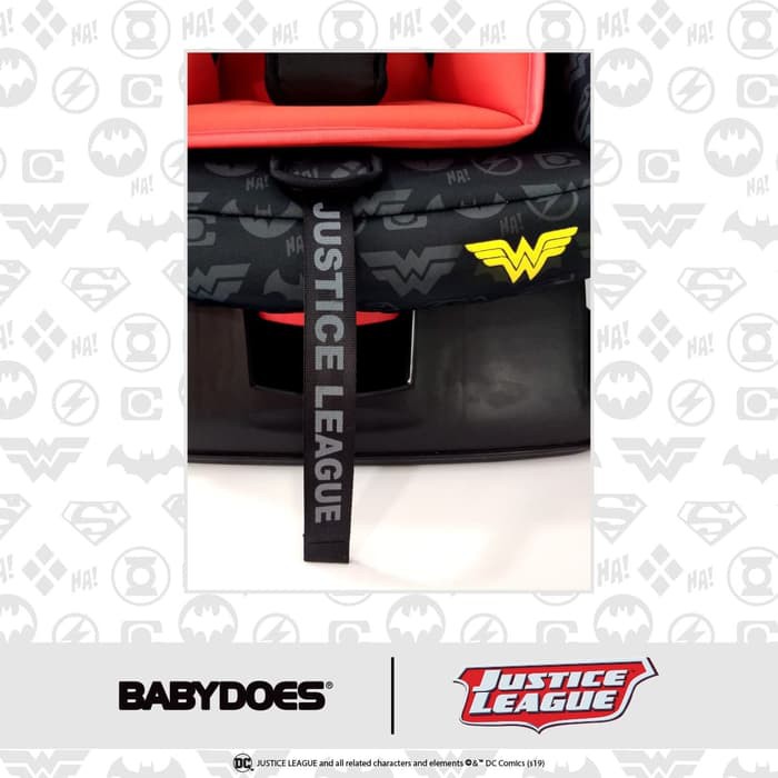 Carseat Babydoes Justice League / Kursi Mobil Bayi