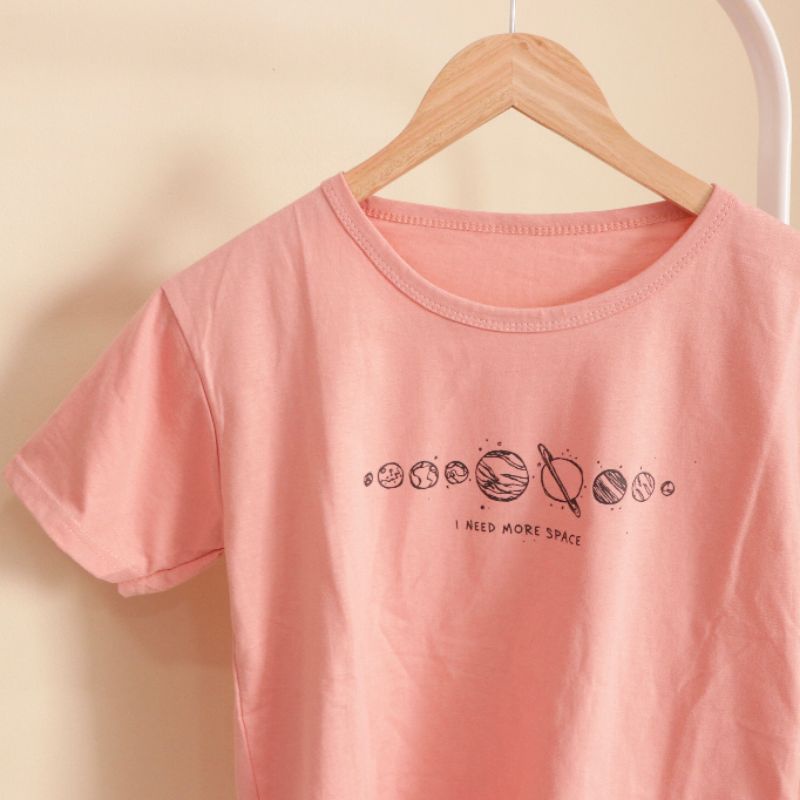 Kaos Wanita Oversize - DUSTY PINK / PEACH / ROSE EDITION