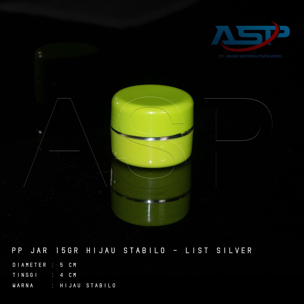 

POT CREAM 12,5GR HIJAU STABILO