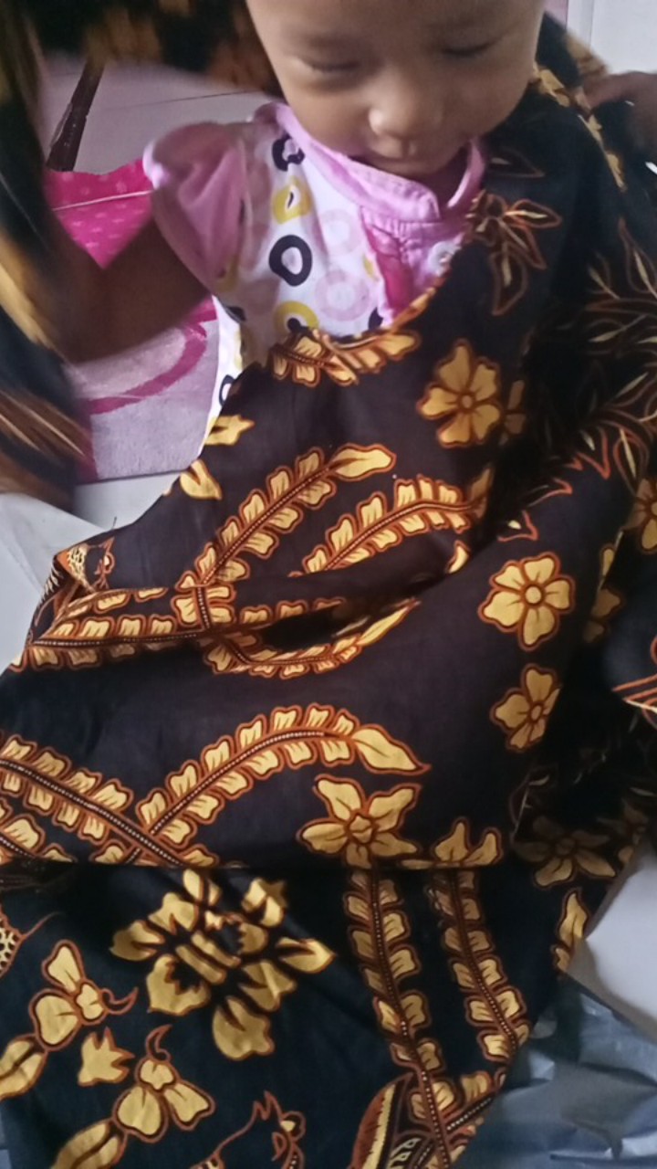 Ruzza Batik Couple Motif Cendrawasih Maura Seragam Sarimbit Coklat Hitam Sogan Size M L Xl