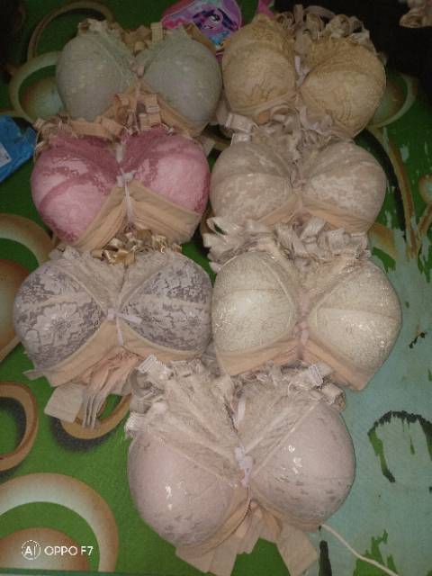 bra wanita bh brukat renda bh Bandung jumbo (size 40-42)