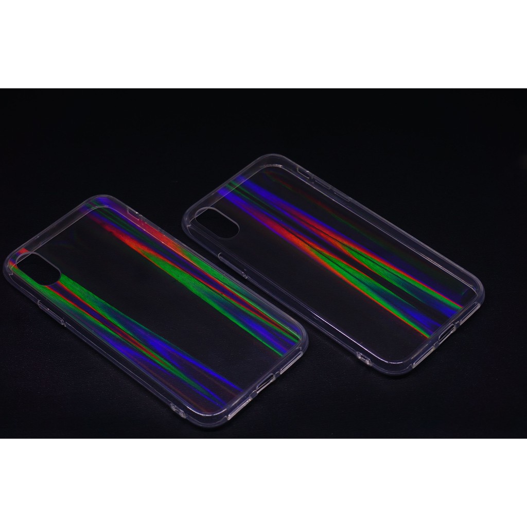 GoodCase - Case iPh 9+/ XS Max | X/ XS SoftCase TPU UV Rainbow