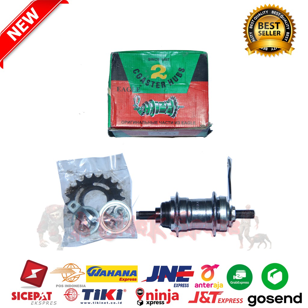 HUB TERPEDO TORPEDO  Sepeda Ontel 40 HOLE merk EAGLE
