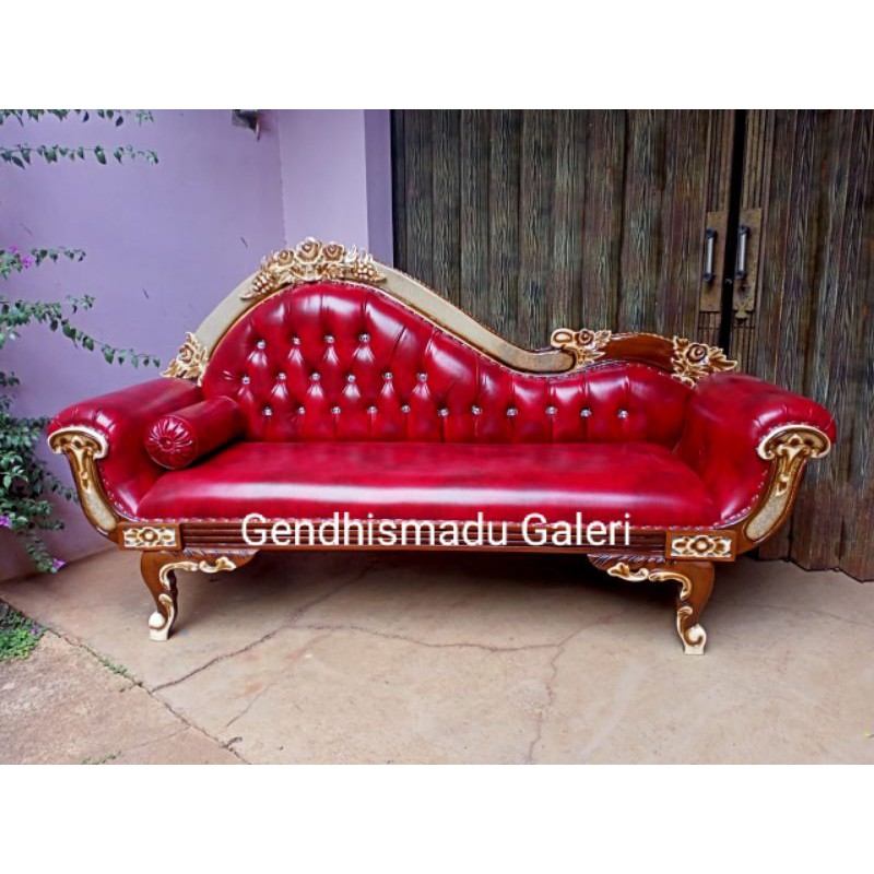 Sofa Louis Anggur Tampar Mebel Jepara - Sofa Louis Klasik Jati