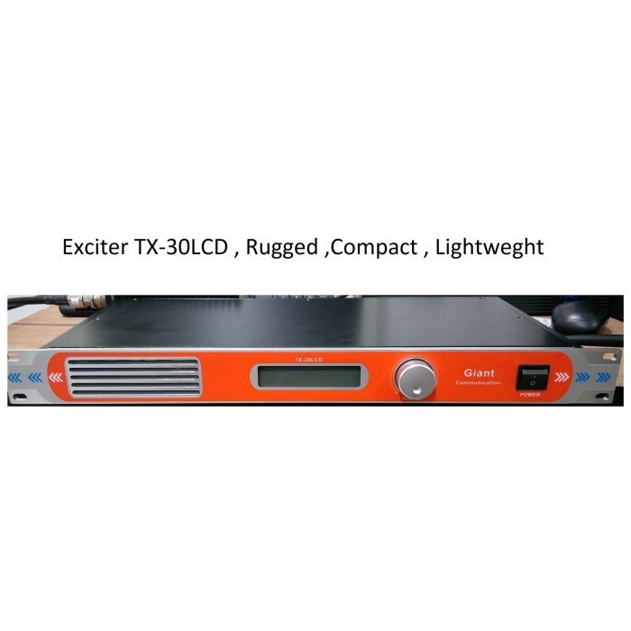 Exciter FM TX 30 Watt Sertifikat Postel