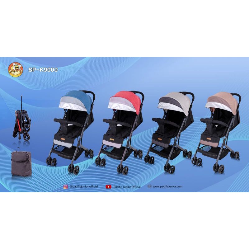 Stroller Pacific PC K9000 Cabin Size Free Tas Kecil