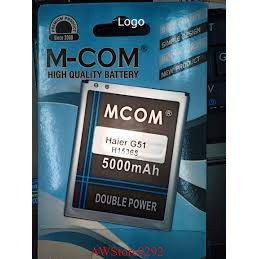 Mcom Battery Batre Baterai Double Power Mcom Haier G51 H15368