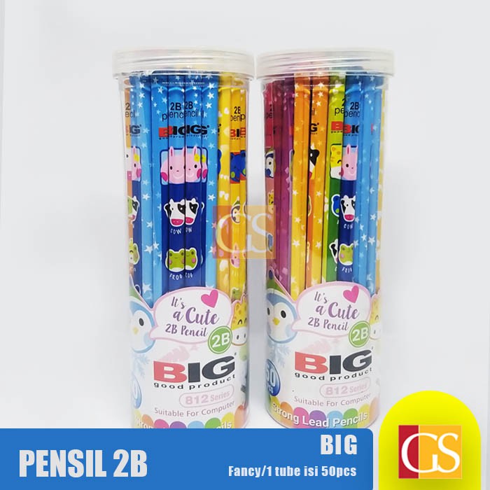 

PENSIL BIG TABUNG FANCY ISI 50