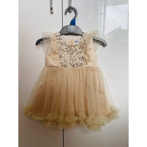 (Preloved) Poppuri Dress Balita Perempuan / Poppuri Baju Pesta Balita Perempuan