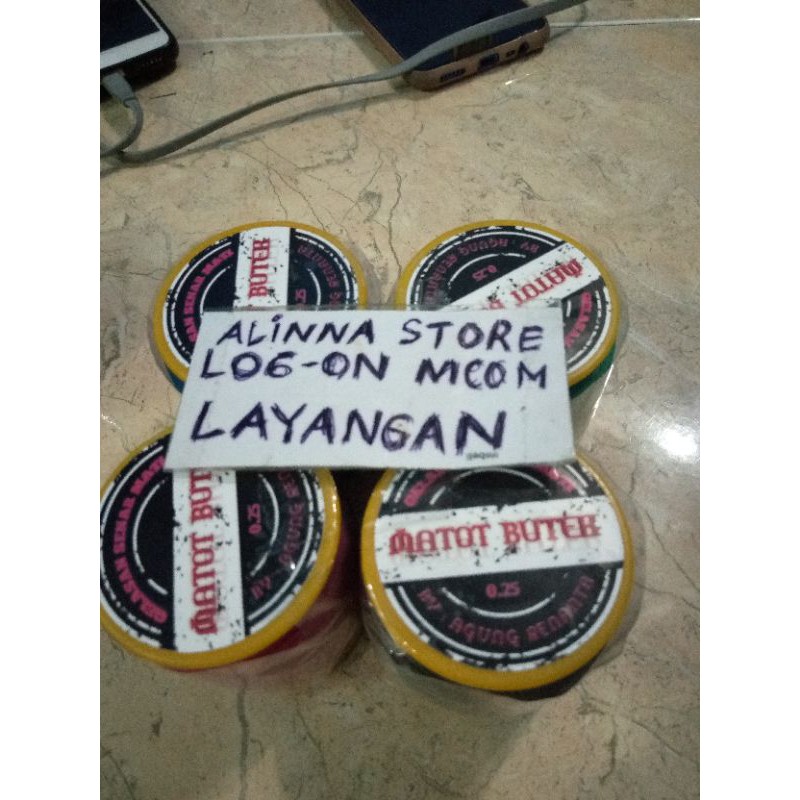 MATOT BUTEK - GELASAN SENAR 025 MATI BY RENANTA ORIGINAL GELASAN SUPER UNTUK ADU LAYANGAN