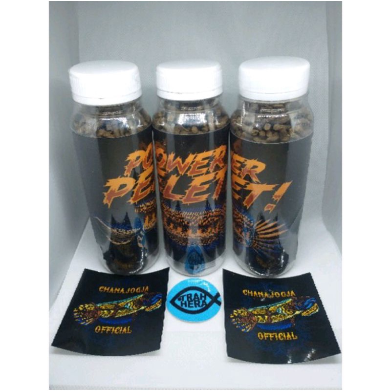 Power Pelet AURANTI MACULATA CHANNA JOGJA 150 gram (Free Stiker).