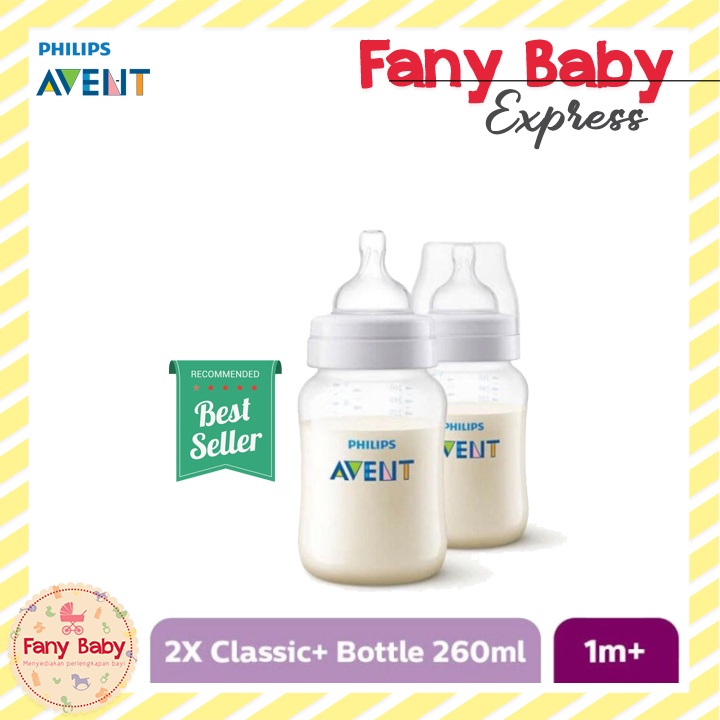 AVENT BOTTLE CLASSIC+ 260 ML TWIN 114772 / SCF563/27