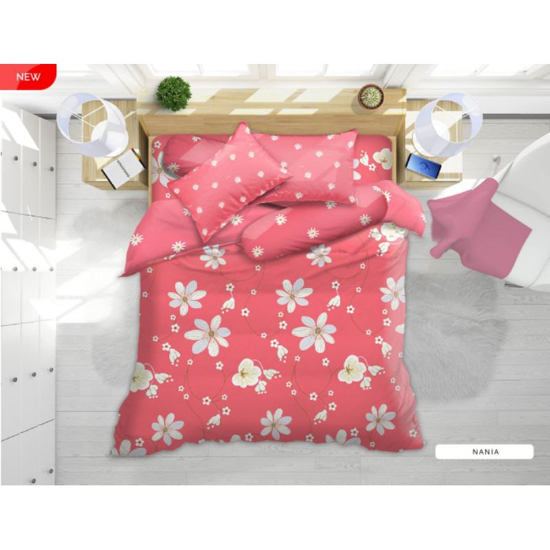 BEDCOVER MY LOVE NANIA SEPREI FLAT 