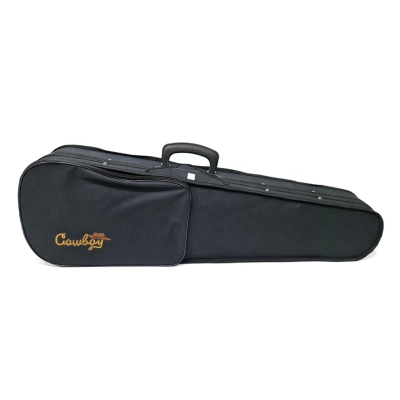 Biola Akustik Merk Cowboy Original Ukuran 4/4 Bonus Hardcase Bow Rosin Bridge Buat Pemula Belajar