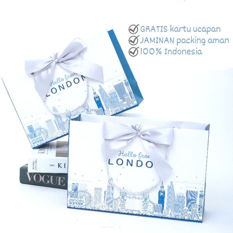 

paper bag paperbag eksklusif BEST PRICE 30x10x20 cm