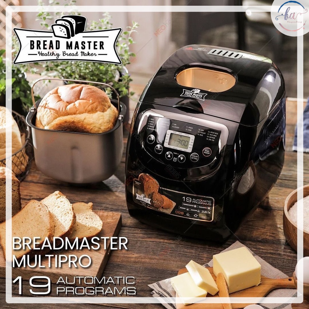 Bread Master Multipro Mesin Pembuat Roti dan Cake Otomatis ORIGINAL