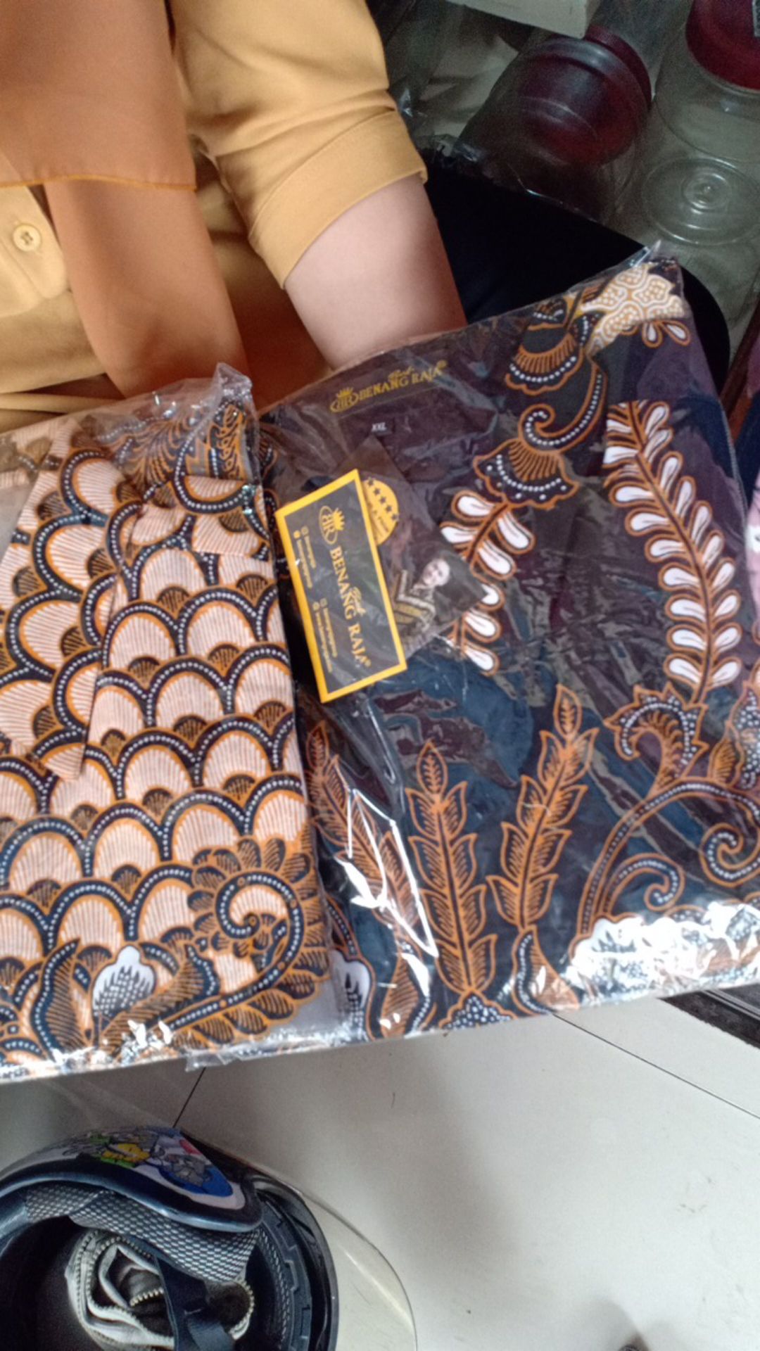 Benang Raja Kemeja Batik Pria Hem Batik Lengan Panjang Ukuran Jumbo 2xl 3xl 4xl 5xl
