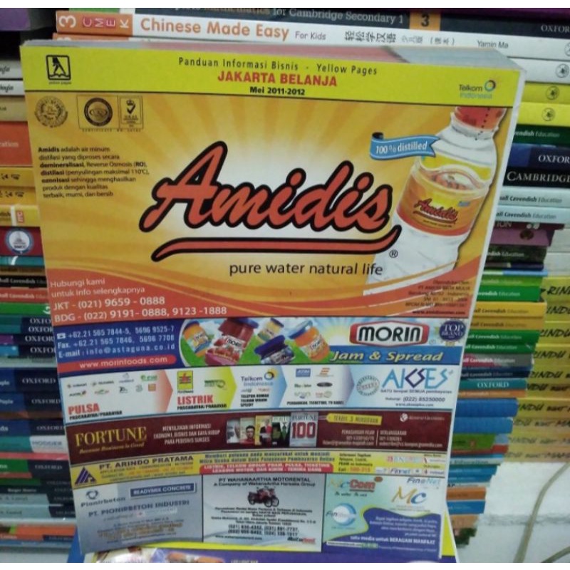 PANDUAN INFORMASI BISNIS YELLOW PAGES JAKARTA BELANJA MEI 2011 2012