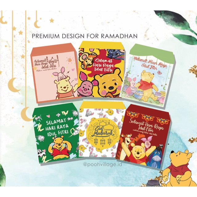 

AMPLOP LEBARAN WINNIE THE POOH