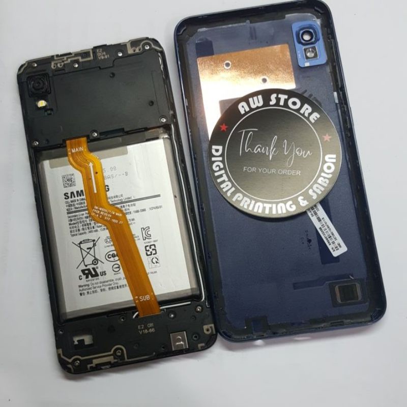 Mesin / Unit Samsung A105G Original Tanpa Lcd Buzzer dan Kamera depan.