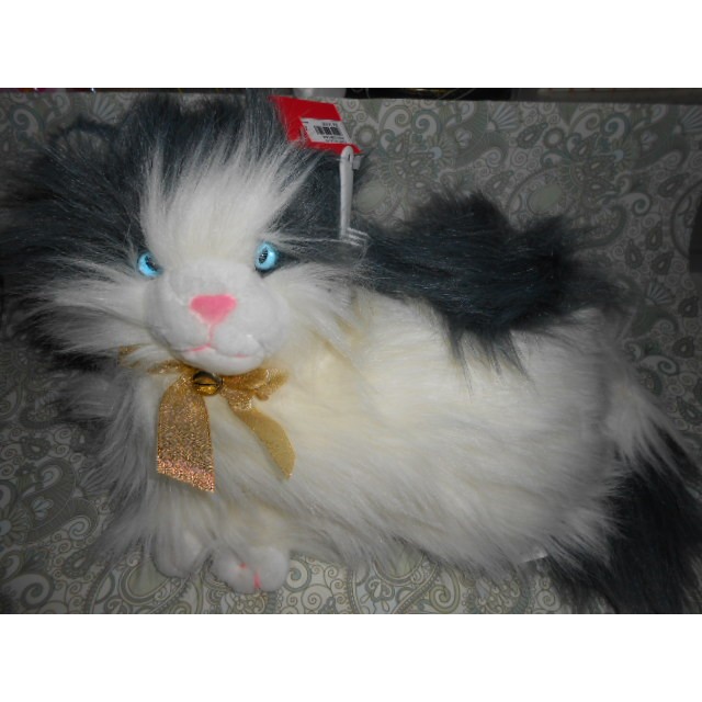 boneka dacron kucing cantik berbulu lebat