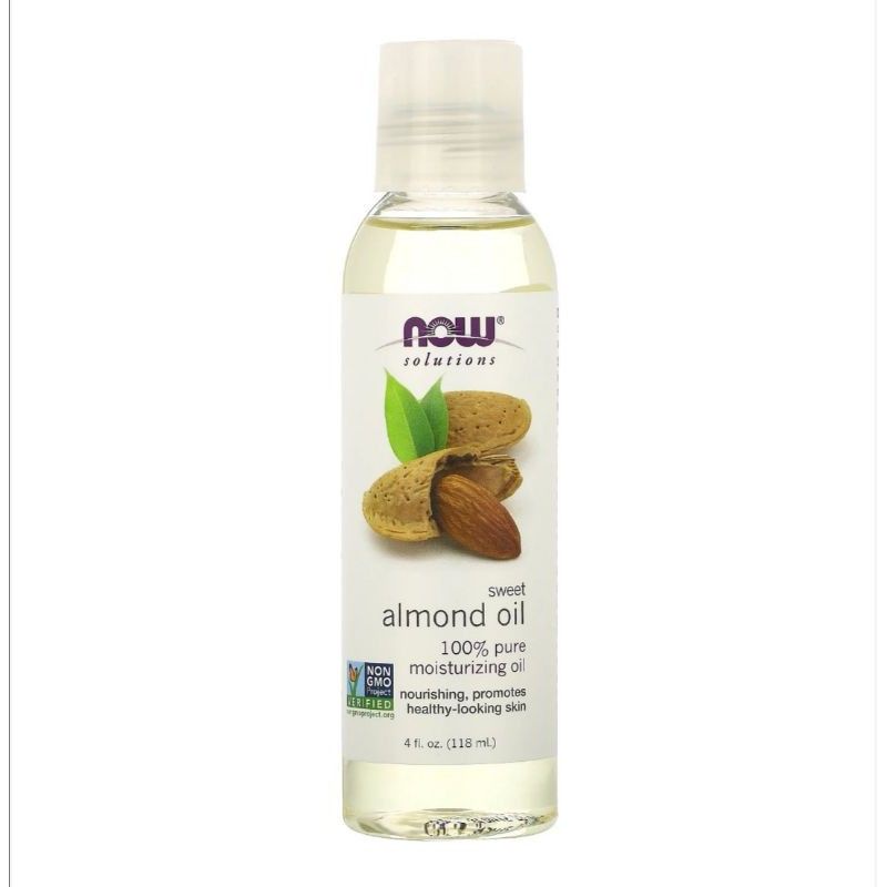 NOW SOLUTION SWEET ALMOND OIL 118ml