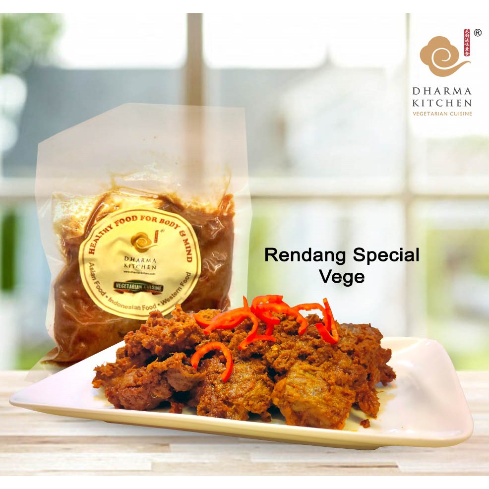 

Dharma Kitchen - Rendang Spesial Vegetarian - Frozen Healty Food