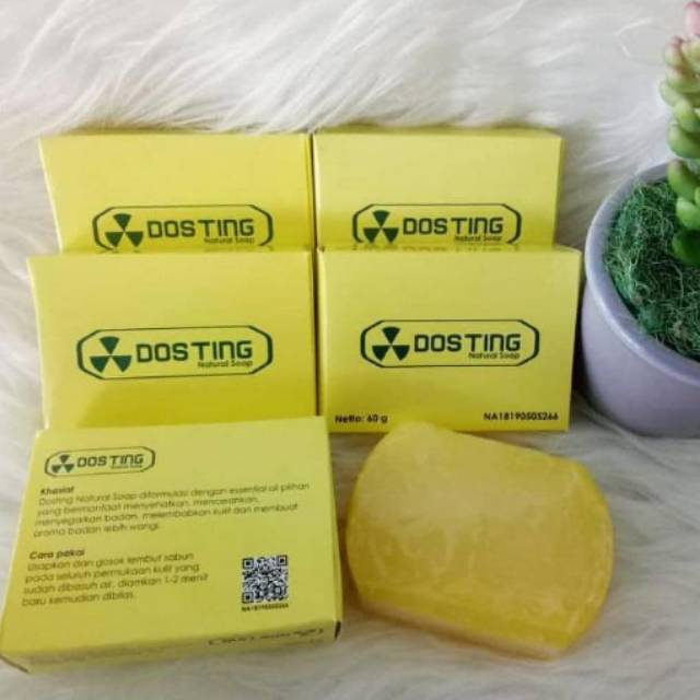 ✨ AKU MURAH ✨ [BARANG SALE] Sabun DOSTING Pemutih NATURAL Soap 60gr BPOM